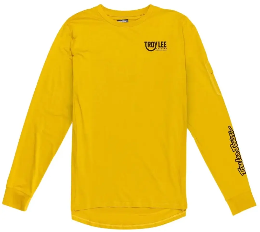 Troy Lee Designs Ruckus Langarm Enduro Trui Geel M Jongen