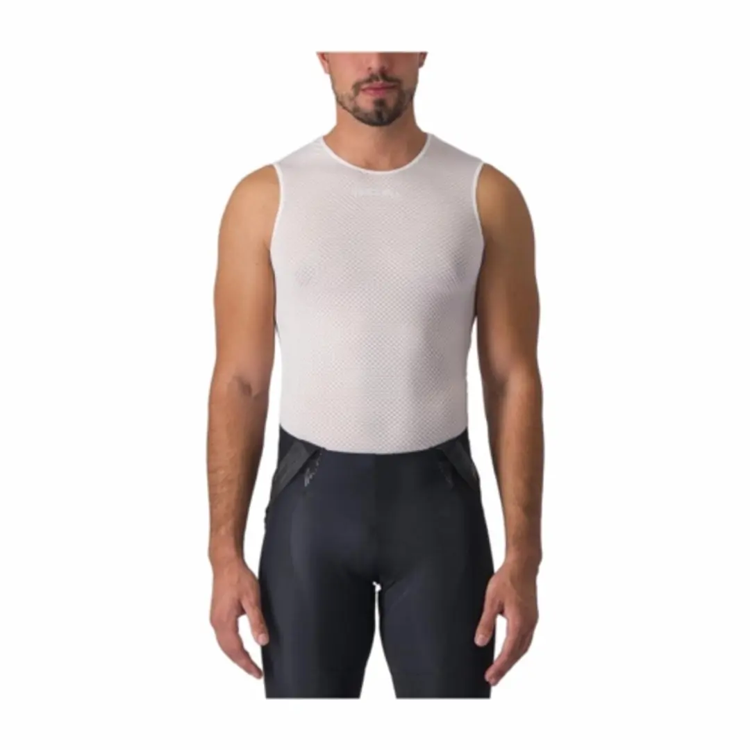 Castelli Men Pro Mesh 2 Ondershirt - S - Wit - afbeelding 5 van 5