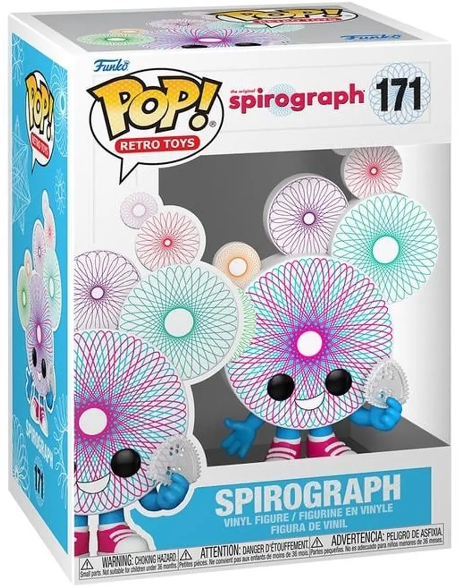 Spirograph POP! Games Vinyl Figures Spirograph w/Chase 9 cm Assortment (6)