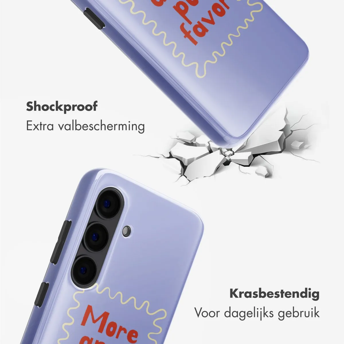Selencia Hoesje Samsung Galaxy S24 More Amor