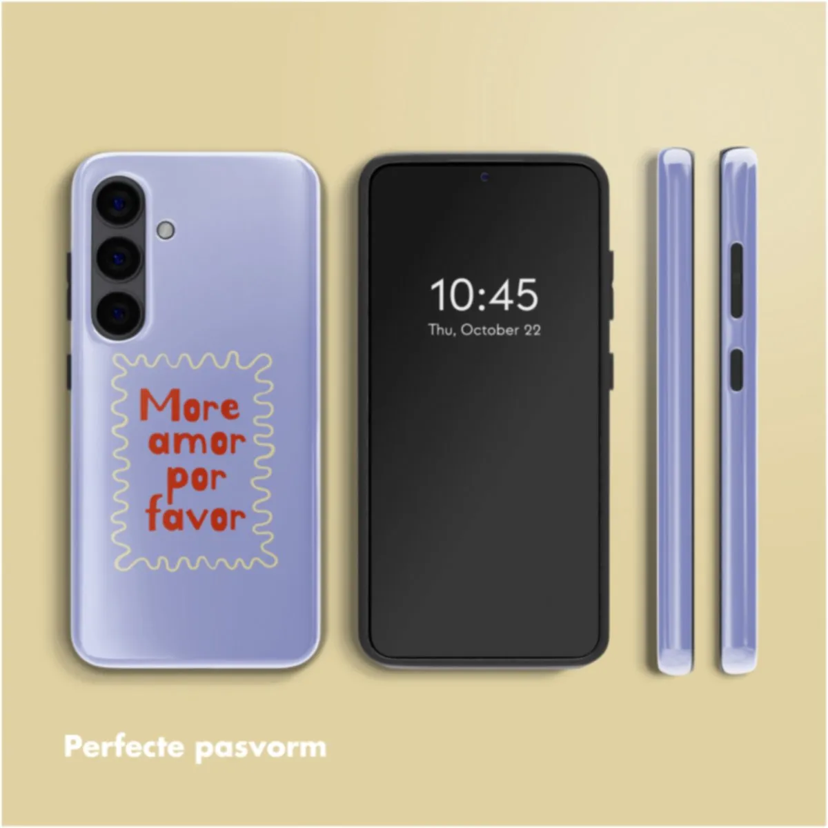Selencia Hoesje Samsung Galaxy S24 More Amor