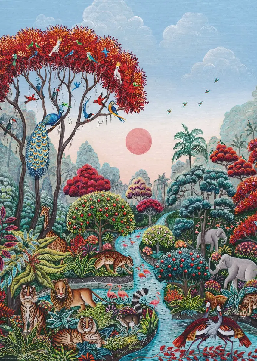 Heye Wildlife Paradijs Puzzel 2000 Stuks
