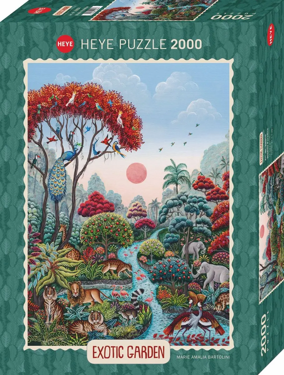 Heye Wildlife Paradijs Puzzel 2000 Stuks - Multicolor