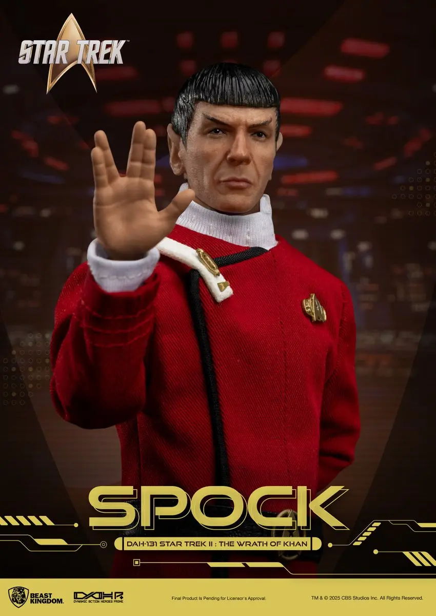 Beast Kingdom Toys Star Trek II: The Wrath of Khan Action Figure Spock 20 cm Act