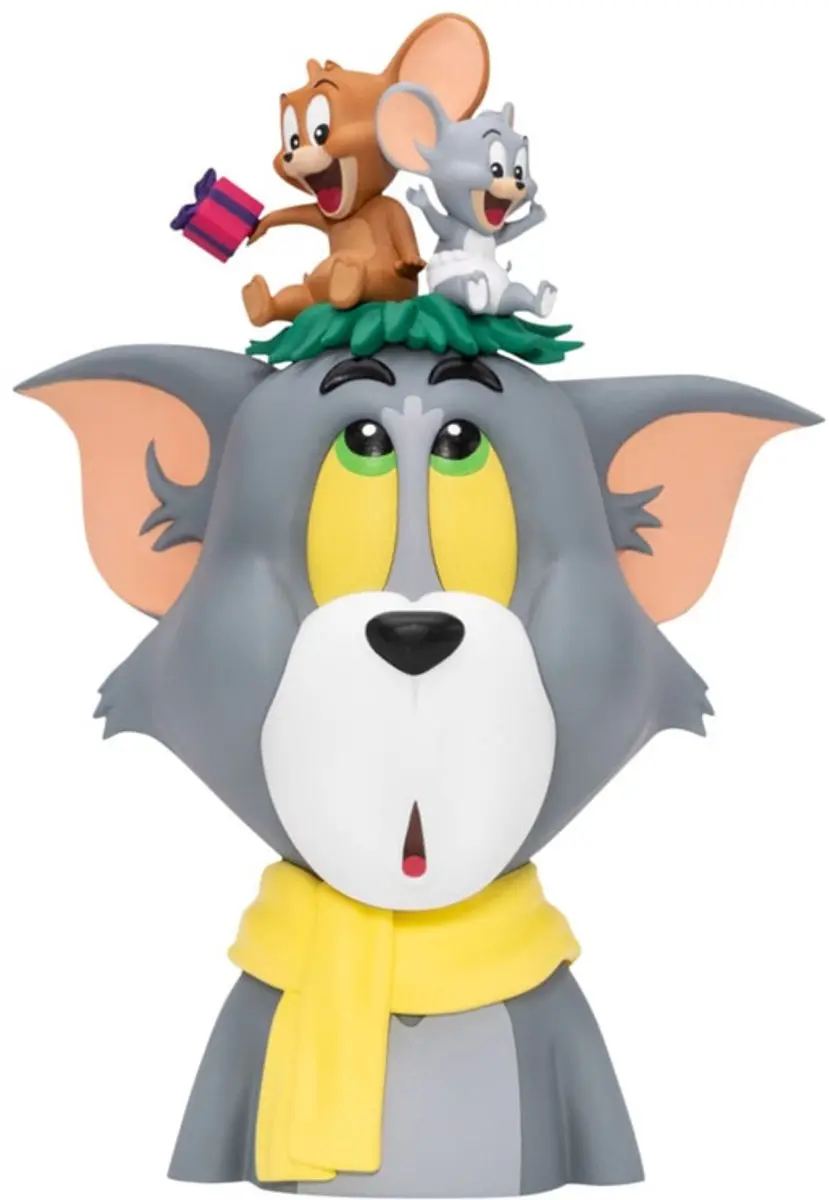 Beast Kingdom Toys Tom & Jerry Cheesy Wishes PVC figure Tom, Jerry & Tuffy 15 cm