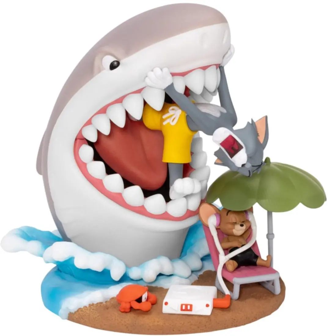 Beast Kingdom Toys Tom & Jerry Splash and Dash PVC figure Tom & Jerry 15 cm Acti