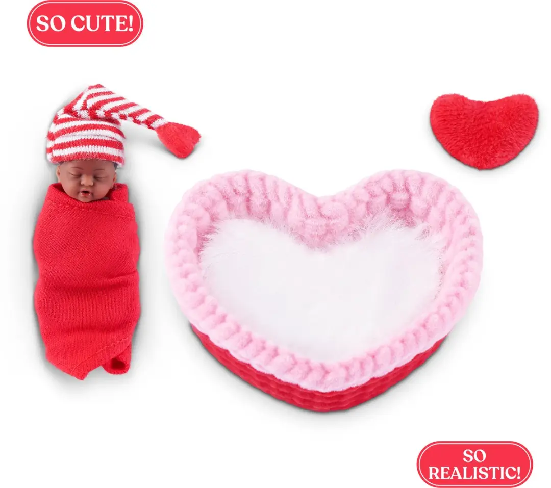 ZURU My Mini Baby Sweet Hearts Series 1 - Rood - afbeelding 5 van 6