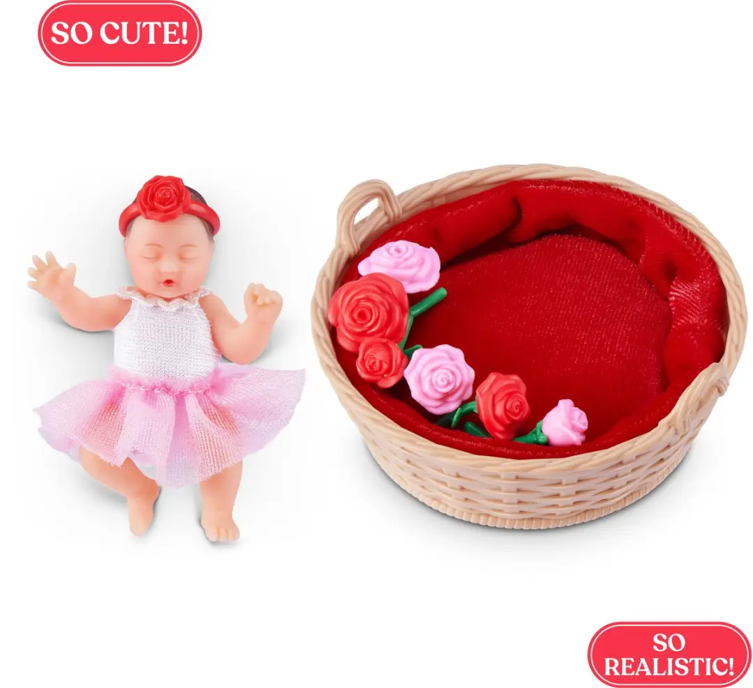 ZURU My Mini Baby Sweet Hearts Series 1 - Rood - afbeelding 2 van 6