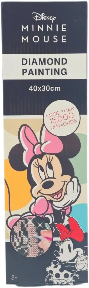 Disney Minnie Mouse diamond painting, 30 x 40 cm