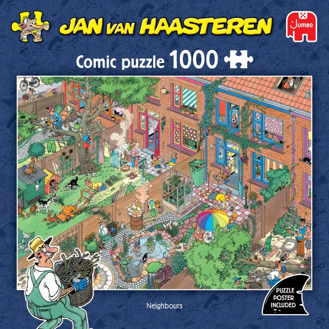 Jumbo Neighbours Jan van Haasteren Puzzel 1000 Stuks