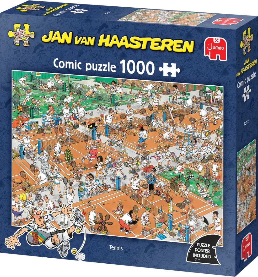 Jumbo Tennis Jan van Haasteren Puzzel 1000 Stuks