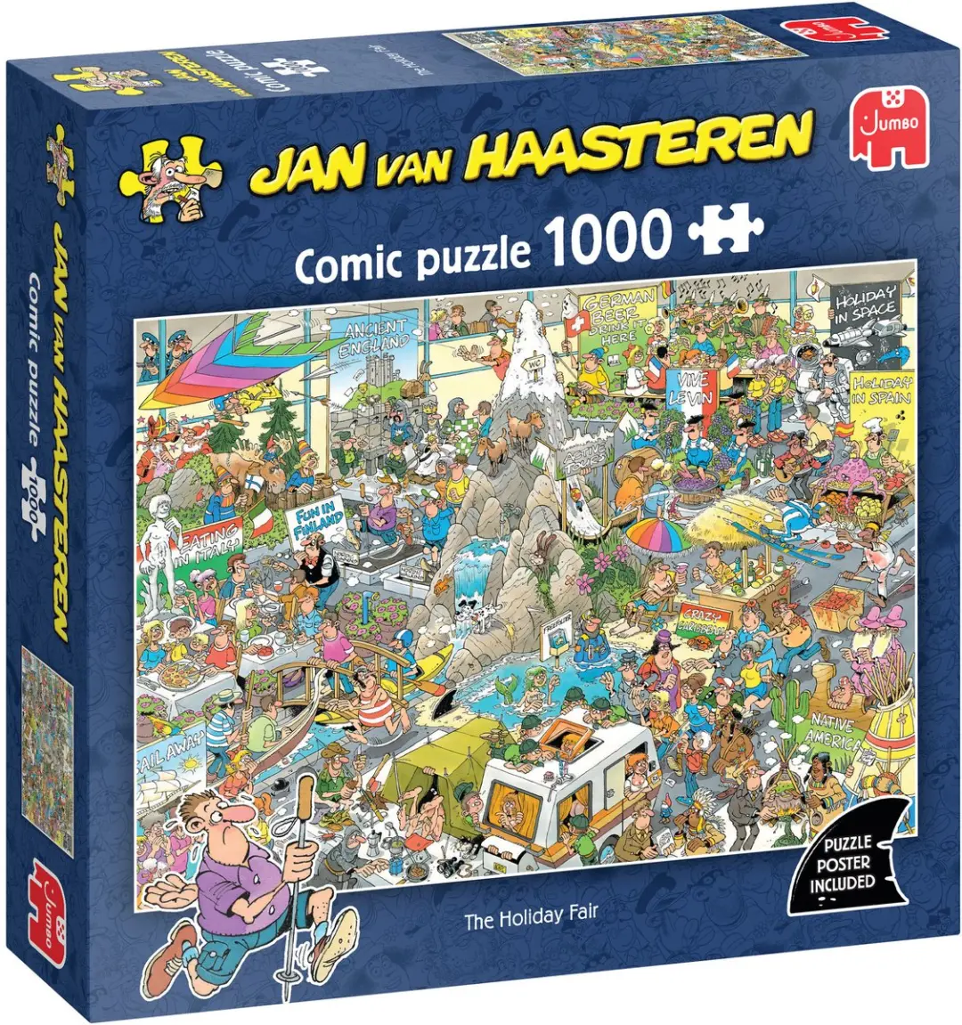 Jumbo The Holiday Fair Jan van Haasteren Puzzel 1000 Stuks