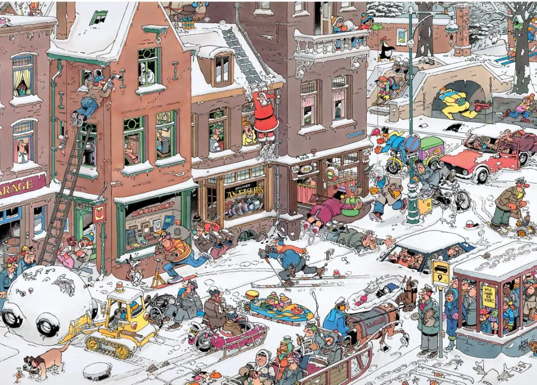 Jumbo Jan van Haasteren Puzzel 1000 Stuks - Streetlife