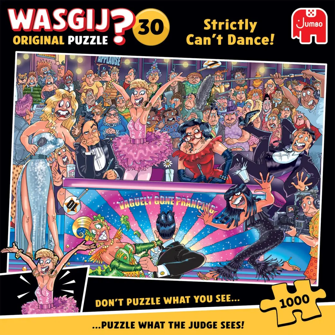 Jumbo Wasgij Original 30 Strictly Can't Dance! Puzzel 1000 Stukjes