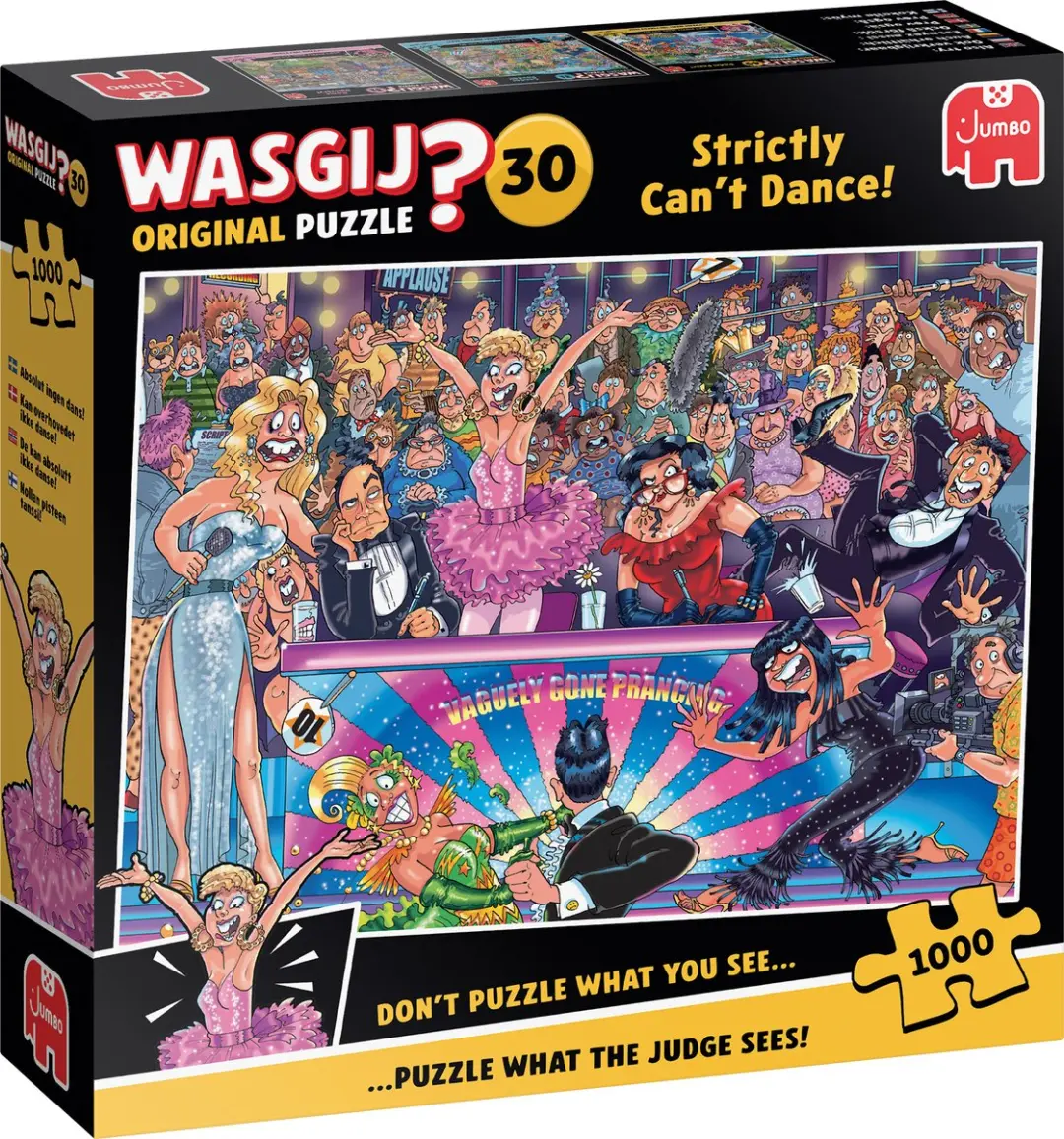 Jumbo Wasgij Original 30 Strictly Can't Dance! Puzzel 1000 Stukjes
