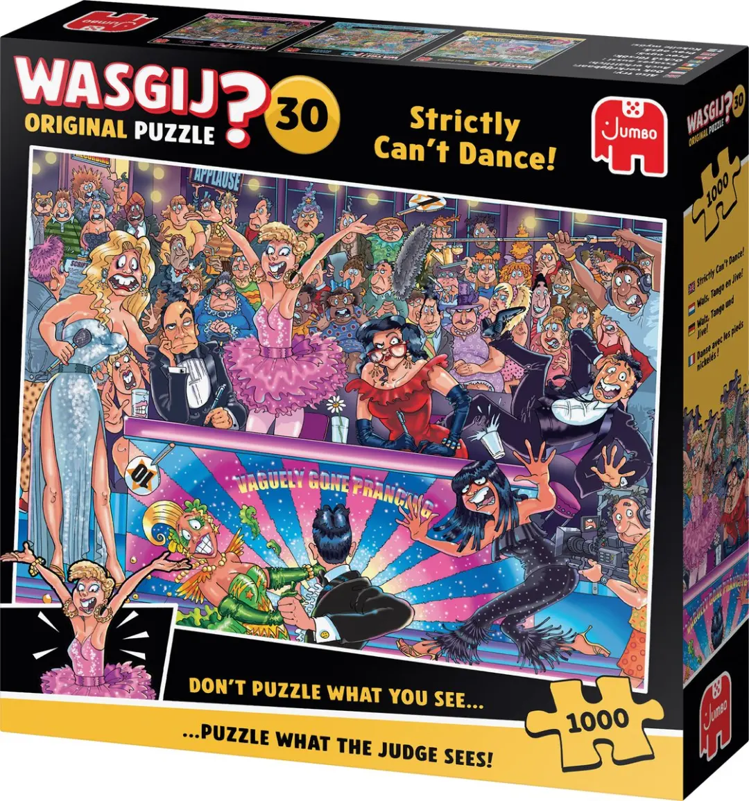 Jumbo Wasgij Original 30 Strictly Can't Dance! Puzzel 1000 Stukjes