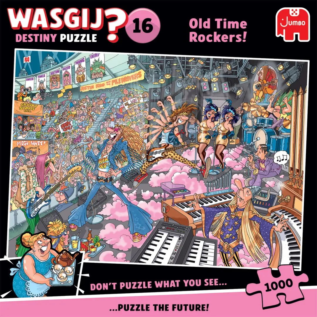 Jumbo Wasgij Destiny 16 Old Time Rockers 1000 Puzzeldelen