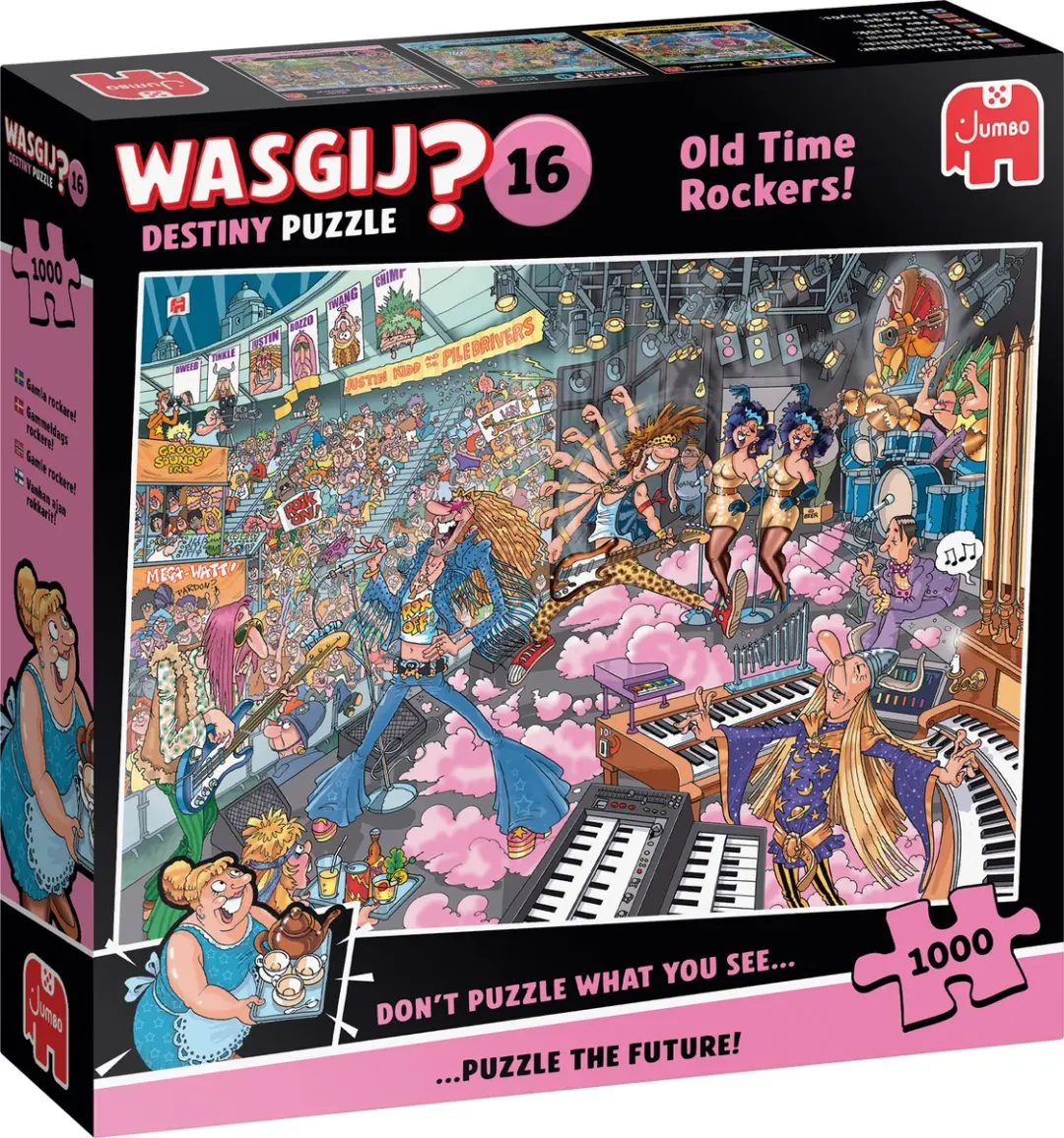 Jumbo Wasgij Destiny 16 Old Time Rockers 1000 Puzzeldelen
