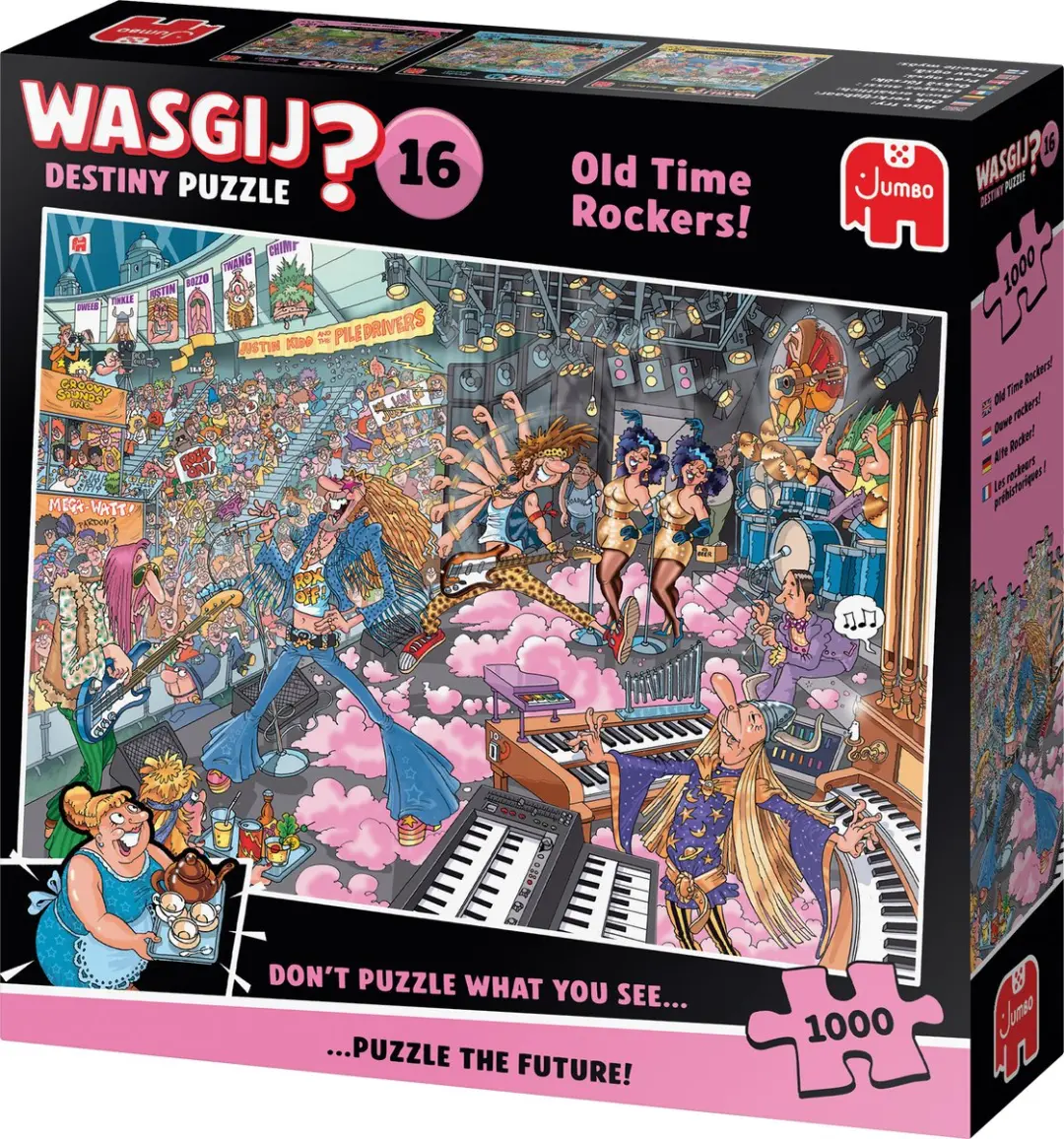 Jumbo Wasgij Destiny 16 Old Time Rockers 1000 Puzzeldelen
