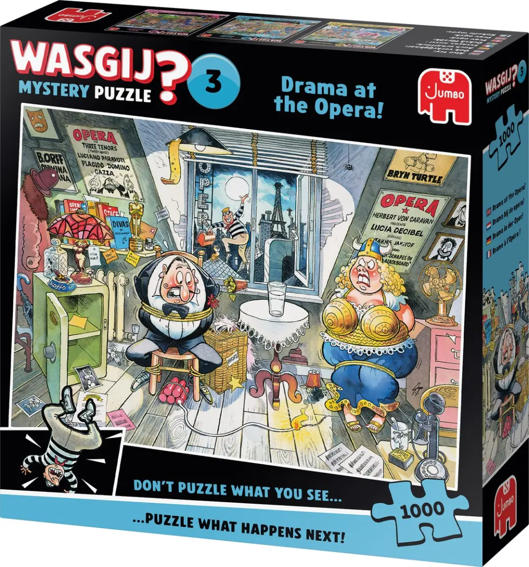 Jumbo Wasgij Mystery 3 Drama at the Opera! Puzzel - 1000 Stukjes