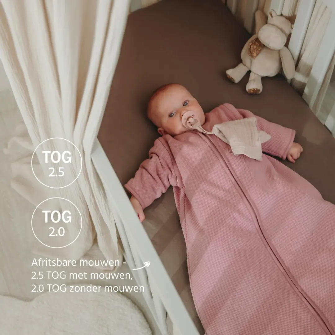 Meyco Studio Collection Classic Babyslaapzak - 2.5 TOG - afbeelding 2 van 6