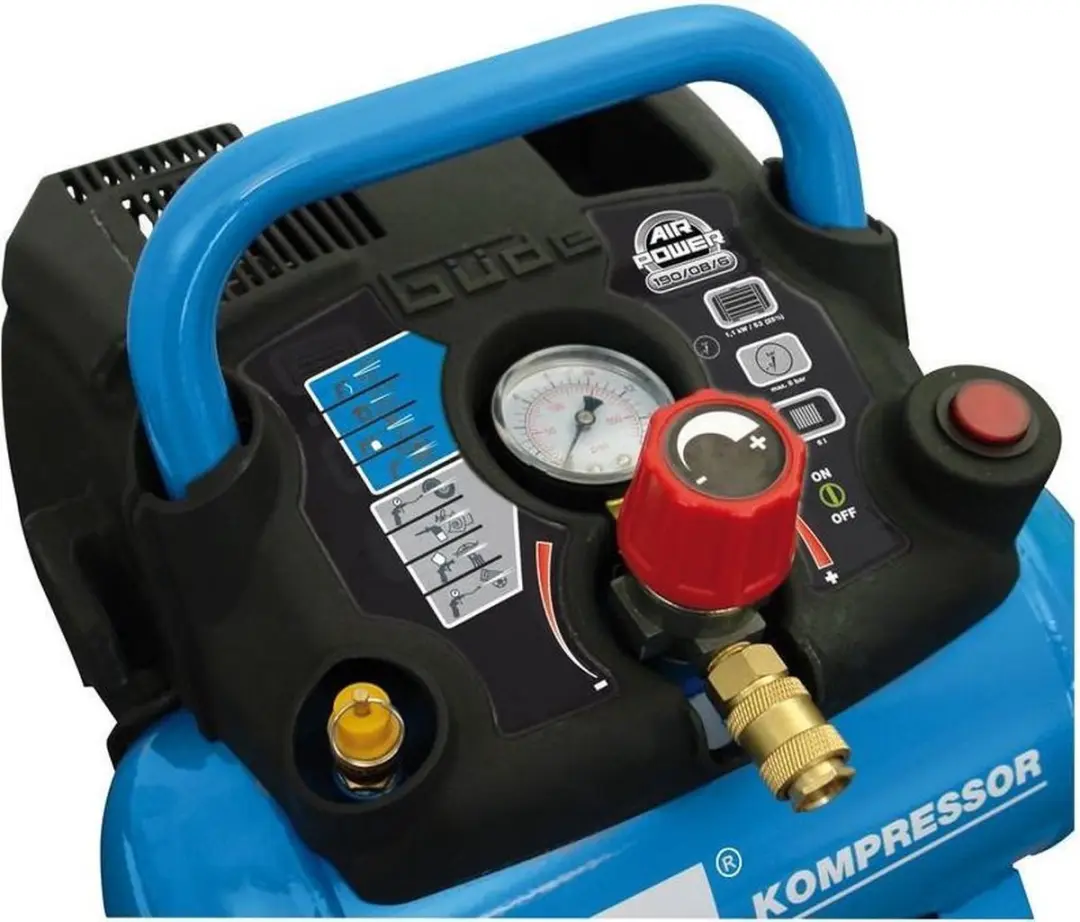Güde 190/08/6 Compressor 1100W - 6L - 190L/min