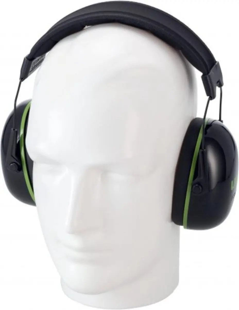 Uvex K10 Hoofdtelefoon - Opvouwbaar 30dB - Zwart