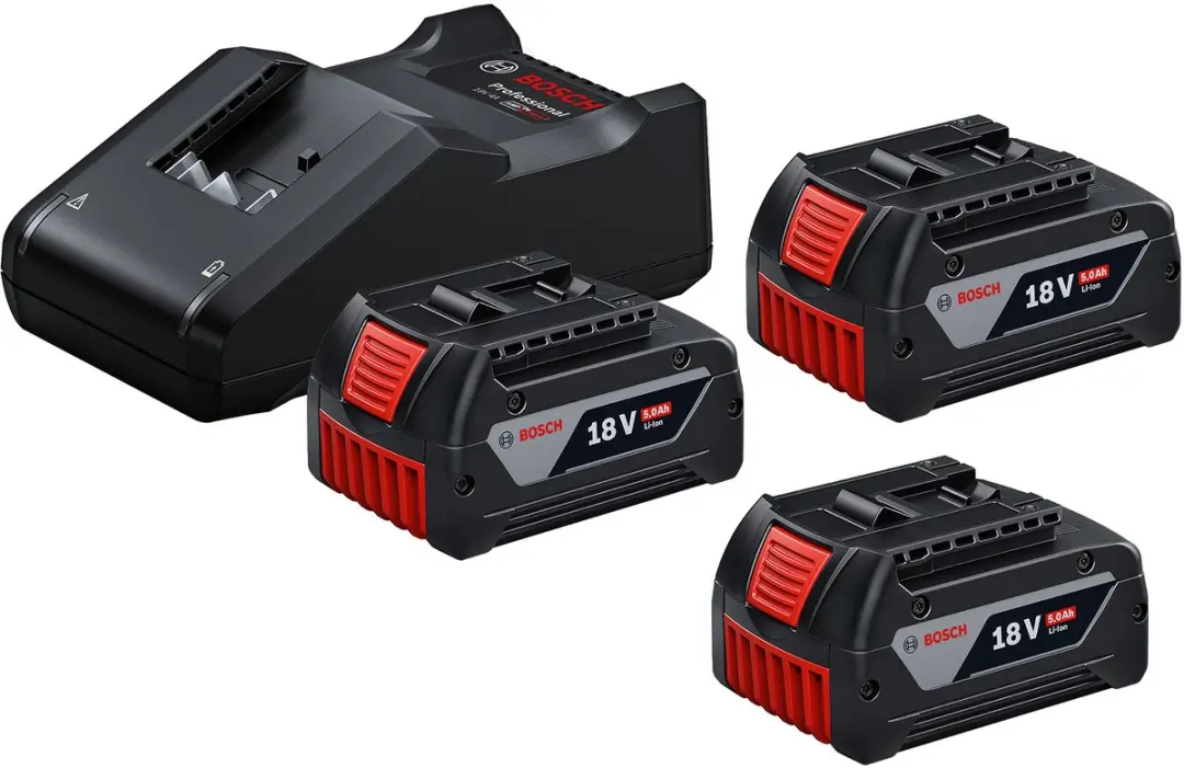 Bosch GSR18V-52 Accuboormachine - 3 Accu's