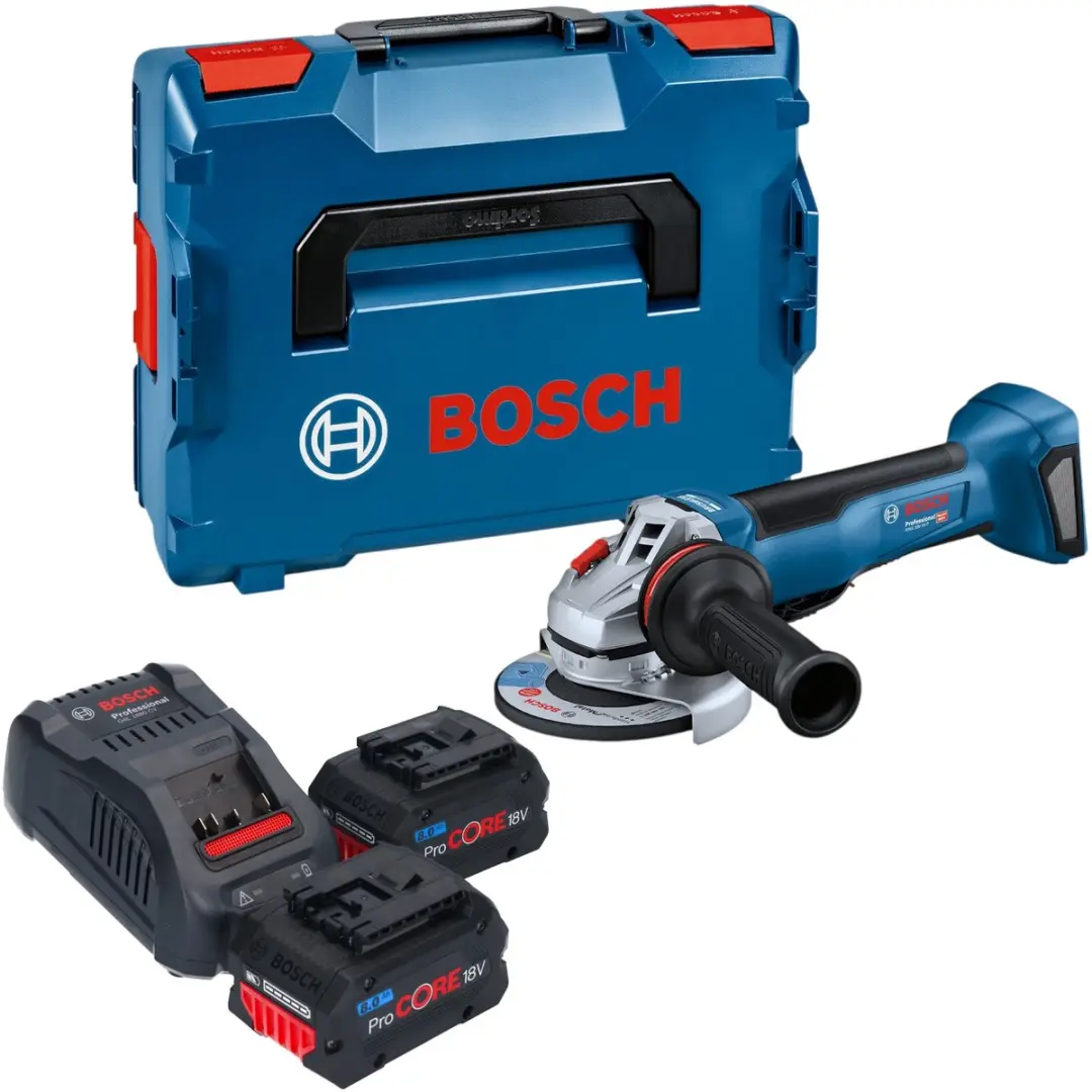 Bosch GWS 18V-10 P Professional accu-haakse slijper 18 V 125 mm borstelloos + 2x