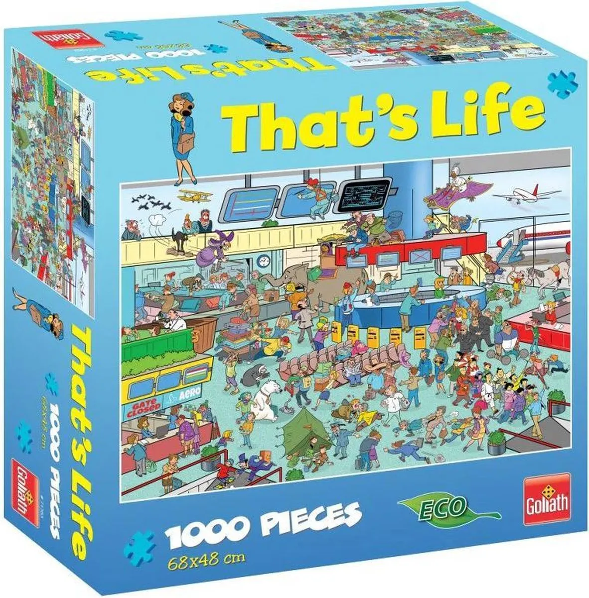 Goliath That's Life Luchthaven Puzzel 1000 Stuks