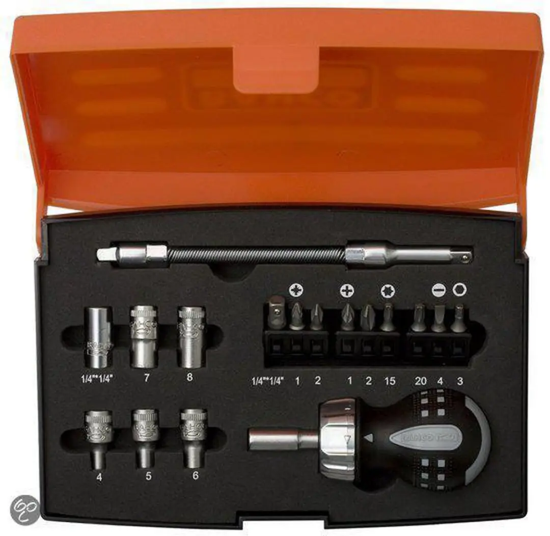 Bahco 808050S-22 Ratelschroevendraaierset 22-delig