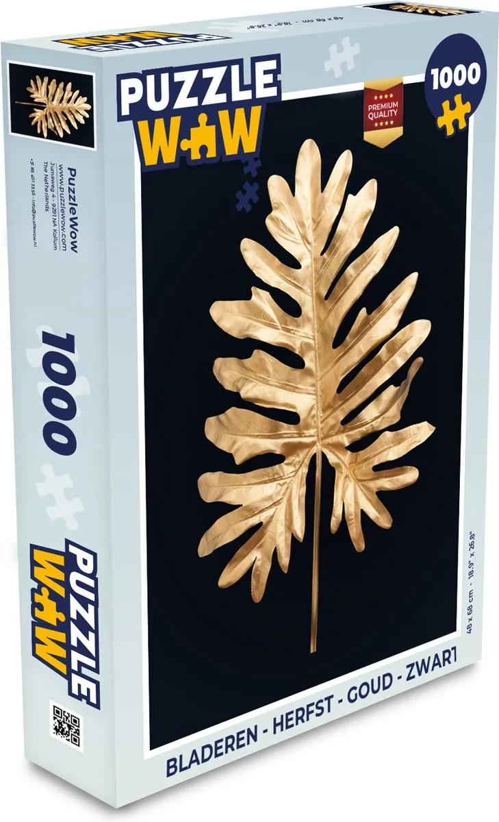 PuzzleWow Herfst Legpuzzel 1000 Stuks