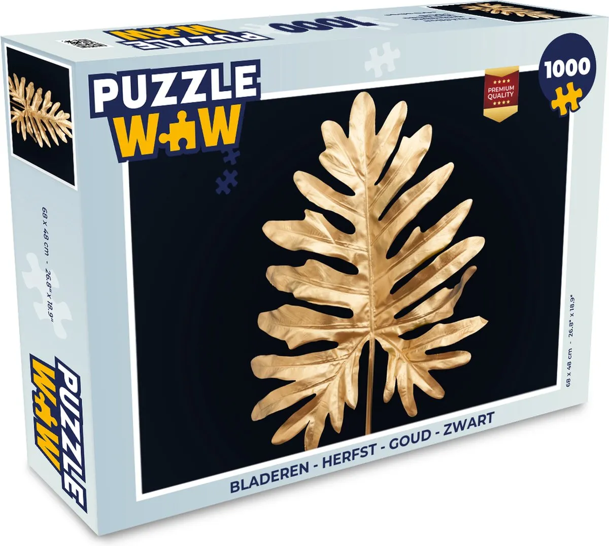 PuzzleWow Herfst Legpuzzel 1000 Stuks - Multicolor