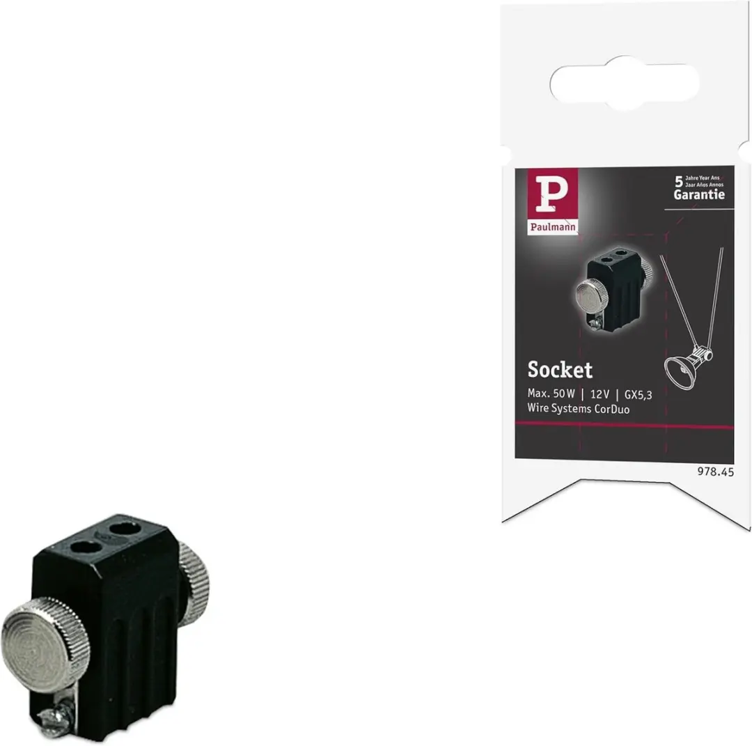 Paulmann 97845 Lampfitting GX5.3 - 12V 50W - Zwart - afbeelding 5 van 6