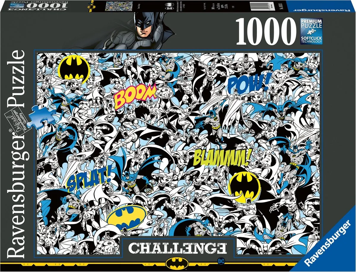 Ravensburger Batman Challenge Legpuzzel 1000 Stuks