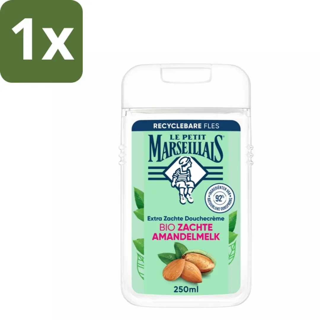 Le Petit Marseillais Douchecrème Zoete Amandel 250ml