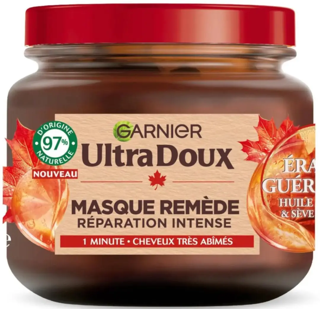 Garnier Ultra Doux Revitaliserend haarmasker Esdoorn 340ml