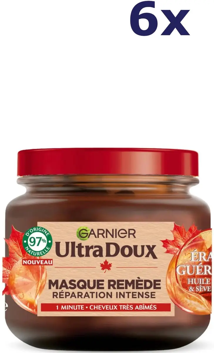 Garnier Ultra Doux Revitaliserend haarmasker Esdoorn 340ml