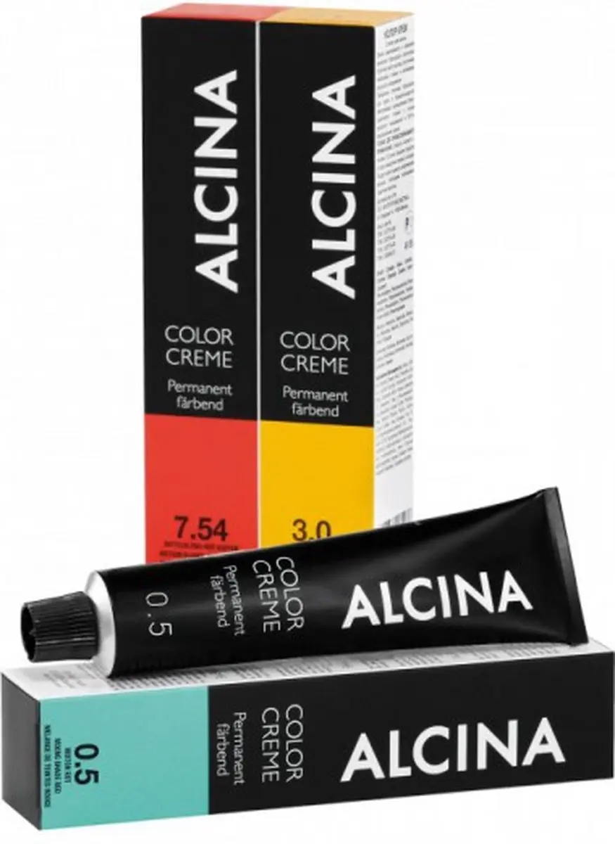 Alcina Color Creme Permanent Hair Dye 3.6 Dark Brown Violet 60 ml