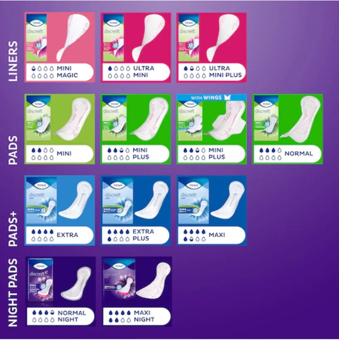 TENA Discreet Normal Night - 60 Stuks - afbeelding 6 van 6
