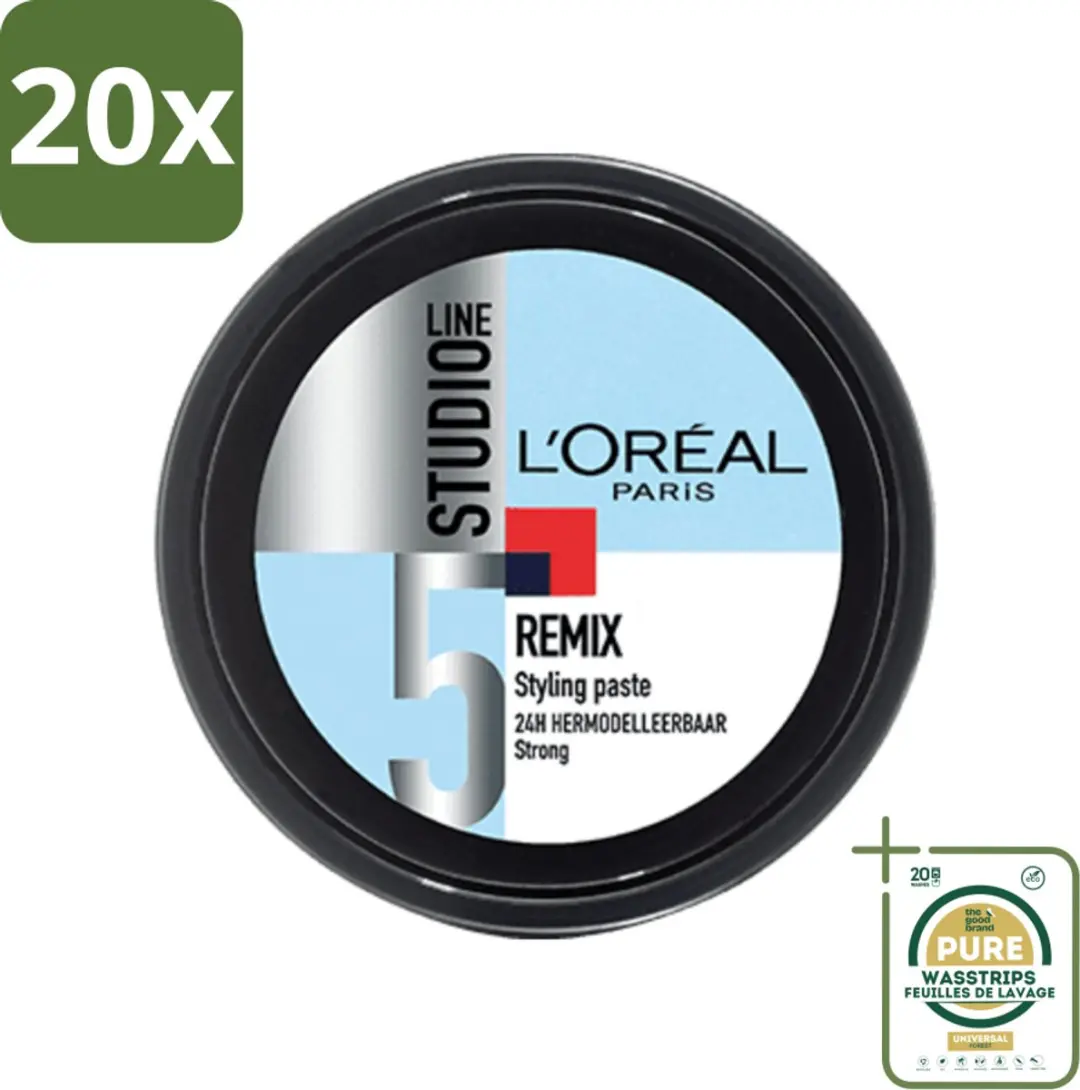 20 x L'Oréal Studio Line Special FX Remix Paste 150 ml