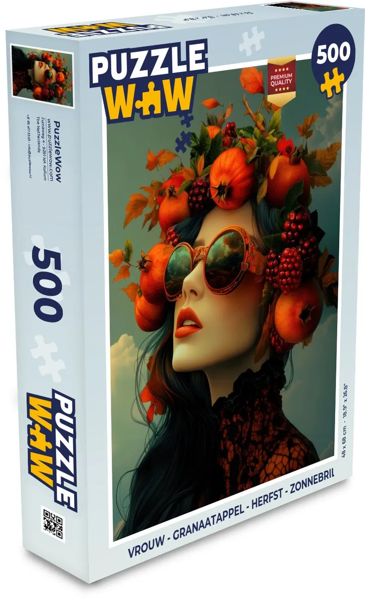 PuzzleWow Legpuzzel 500 Stuks