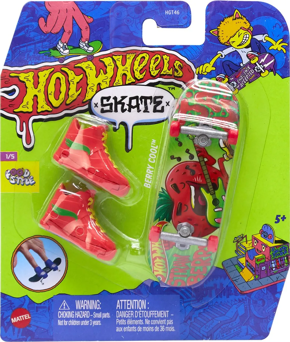Hot Wheels Skate Berry Cool Vingerskateboard