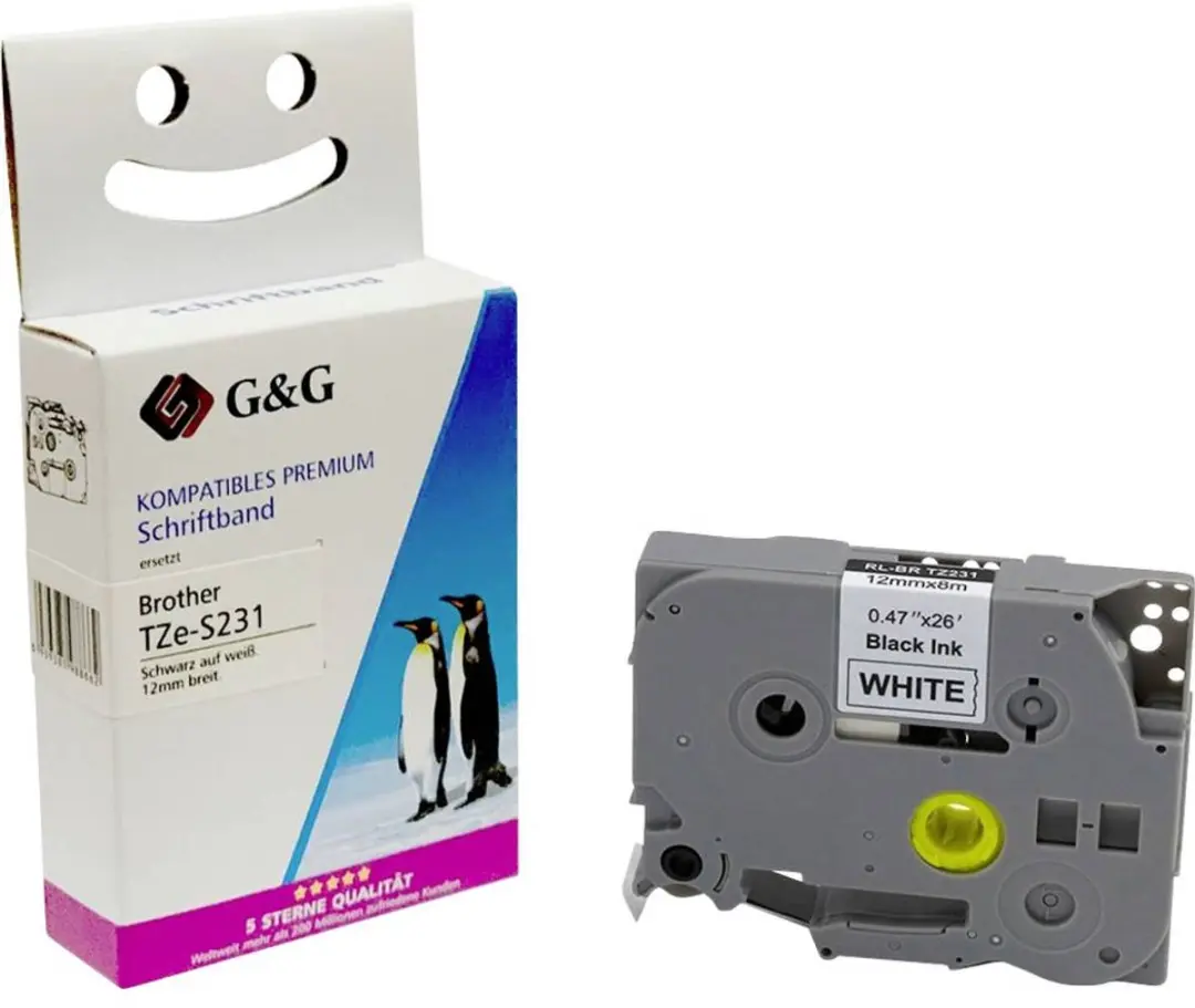 G&G 5BRTS231-TD Labeltape