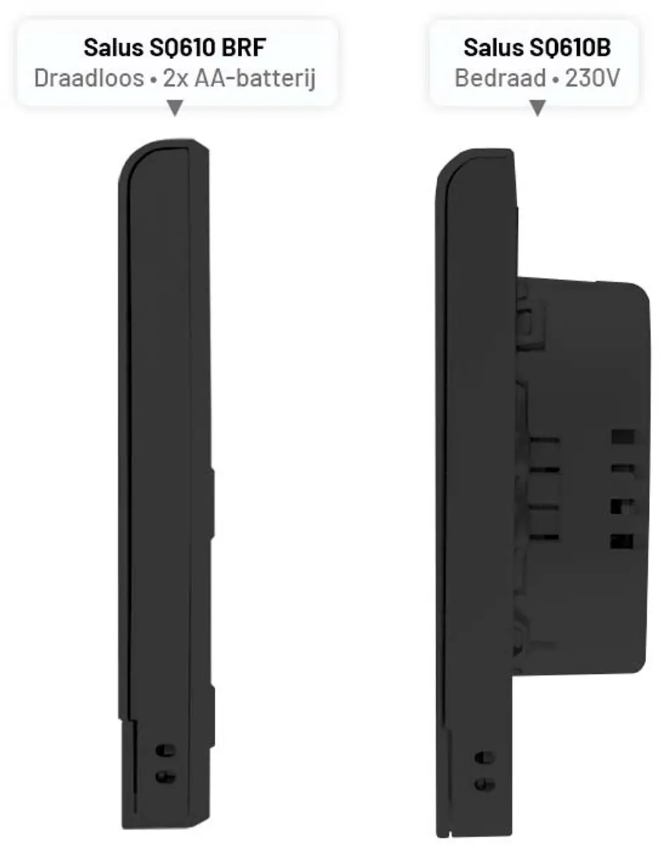Salus SQ610BRF Quantum Smart Home Thermostaat