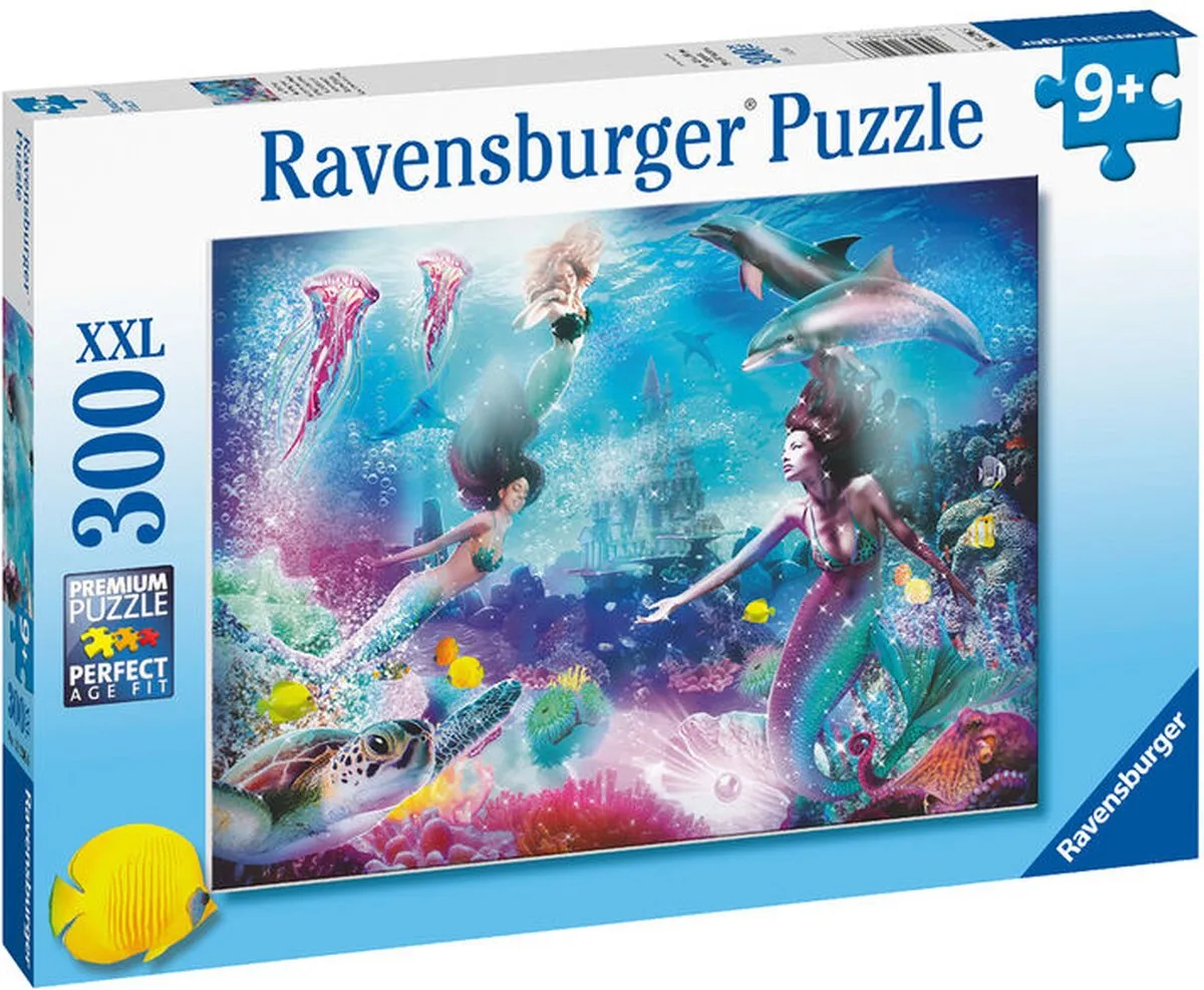 Ravensburger In het Rijk van de Zeemeerminnen Legpuzzel 300 Stuks - Multicolor