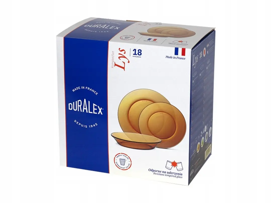 Duralex Amber Servies Set 18 Delen voor 6 personen