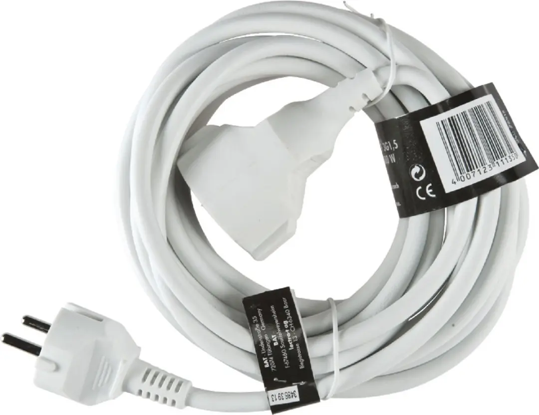 Brennenstuhl BN-1164020 Verlengkabel 3m 3x1.5mm² - Wit