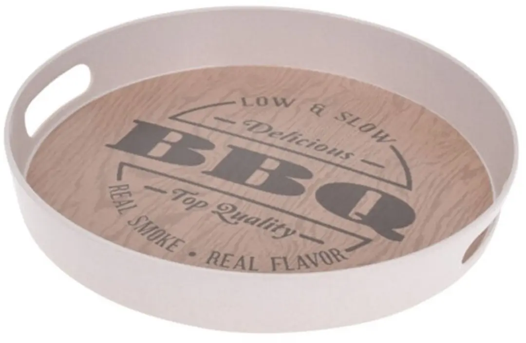 Rond serveerbord 30 cm BBQ
