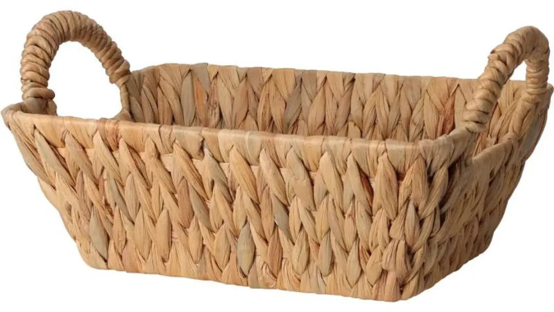 Rechthoekige mand met handvatten, 34 x 15 cm